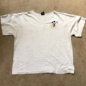 Vintage Disney Mickey V-neck